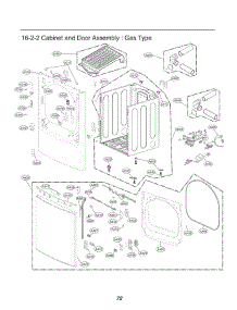 Section 2 parts for Lg Dryer DLGX7711VE from AppliancePartsPros.com