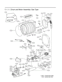 Drum And Motor Assembly parts for Lg Dryer DLGX7901WEA from AppliancePartsPros.com