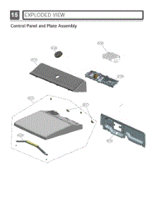 Control Panel And Plate Assembly parts for Lg Dryer DLGX8601WE from AppliancePartsPros.com