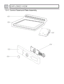 Control Panel parts for Lg Dryer DLGX8981V from AppliancePartsPros.com