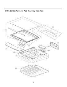 Control Panel And Plate parts for Lg Dryer DLGY1702W from AppliancePartsPros.com