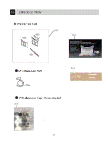 Svc Filter Asm parts for Lg Dryer DLHC5502B from AppliancePartsPros.com