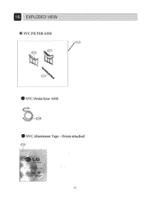 Diagram 6 parts for Lg Dryer DLHC5502W from AppliancePartsPros.com