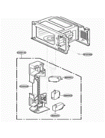Latch Board Parts parts for Lg Range DMW10B from AppliancePartsPros.com