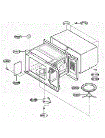 Oven Cavity Parts parts for Lg Range DMW10B from AppliancePartsPros.com