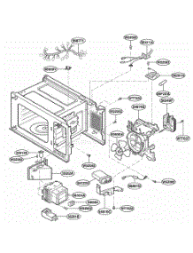 Interior Parts parts for Lg Range DMW10MW from AppliancePartsPros.com