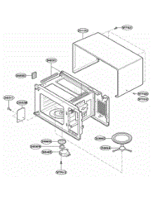 Oven Cavity Parts parts for Lg Range DMW10MW from AppliancePartsPros.com