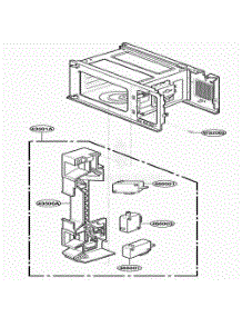 Latch Board Parts parts for Lg Range DMW10W from AppliancePartsPros.com