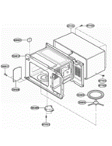 Oven Cavity Parts parts for Lg Range DMW10W from AppliancePartsPros.com
