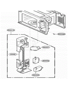 Latch Board Parts parts for Lg Range DMW13MB from AppliancePartsPros.com