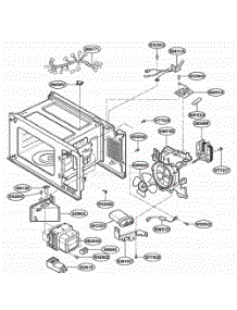 Interior Parts parts for Lg Range DMW13MW from AppliancePartsPros.com