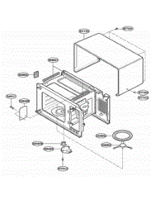 Oven Cavity Parts parts for Lg Range DMW13MW from AppliancePartsPros.com
