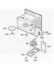 Interior Parts 1 parts for Lg Range DOTR12CSIV from AppliancePartsPros.com