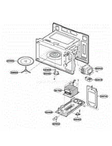 Interior Parts 1 parts for Lg Wall Oven DOTR12CW from AppliancePartsPros.com