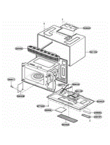 Oven Cavity Parts parts for Lg Wall Oven DOTR12CW from AppliancePartsPros.com