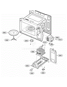 Interior Parts 1 parts for Lg Range DOTR12CWIV from AppliancePartsPros.com