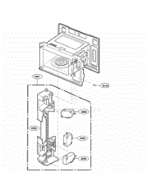 Latch Board Parts parts for Lg Range DOTR12CWIV from AppliancePartsPros.com