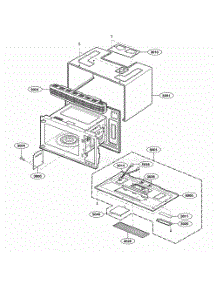 Oven Cavity Parts parts for Lg Range DOTR12CWIV from AppliancePartsPros.com