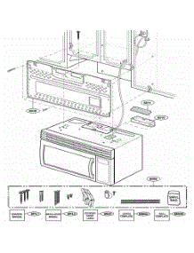 Installation Parts parts for Lg Range DOTRC17SS from AppliancePartsPros.com
