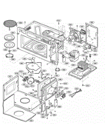 Interior Parts 1 parts for Lg Range DOTRC17SS from AppliancePartsPros.com