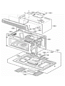 Oven Cavity Parts parts for Lg Range DOTRC17SS from AppliancePartsPros.com