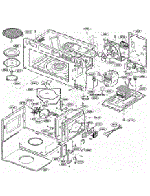 Interior Parts 1 parts for Lg Range DOTRC17SSC from AppliancePartsPros.com