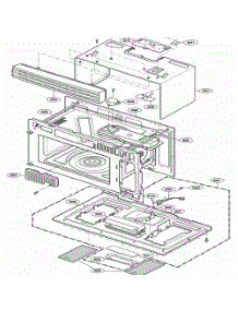 Oven Cavity Parts parts for Lg Range DOTRC17SSC from AppliancePartsPros.com