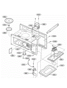 Interior Parts 1 parts for Lg Range DOTRM15S from AppliancePartsPros.com