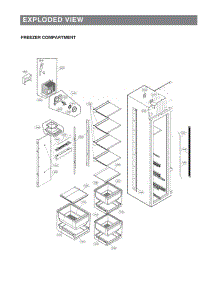 Section 3 parts for Lg Refrigerator DYF42BSIWS from AppliancePartsPros.com