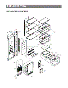 Section 4 parts for Lg Refrigerator DYF42BSIWS from AppliancePartsPros.com