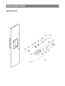 Section 8 parts for Lg Refrigerator DYF42BSIWS from AppliancePartsPros.com