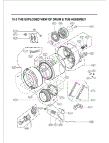 Section 3 parts for Lg Washer F1091QDP2 from AppliancePartsPros.com