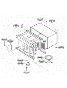 Oven Cavity Parts parts for Lg Range F1331W from AppliancePartsPros.com