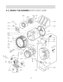 Diagram 2 parts for Lg Washer F1399RYN from AppliancePartsPros.com