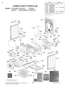 Diagram 7 parts for Lg Range FB4753LS from AppliancePartsPros.com
