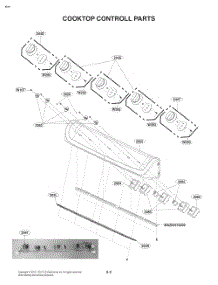 Cooktop Controll Parts parts for Lg Range FD1784LS from AppliancePartsPros.com
