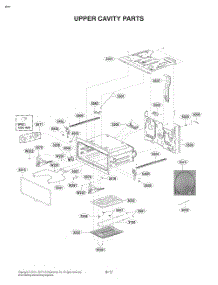 Upper Cavity Parts parts for Lg Range FD1784LS from AppliancePartsPros.com