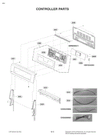 Controller Parts parts for Lg Range FE1753LS from AppliancePartsPros.com