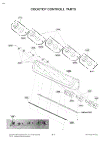 Cooktop Controll Parts parts for Lg Range FE1753LS from AppliancePartsPros.com