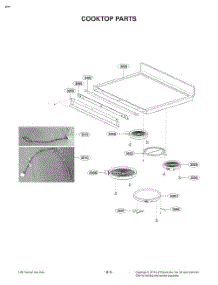 Cooktop Parts parts for Lg Range FE1753LS from AppliancePartsPros.com
