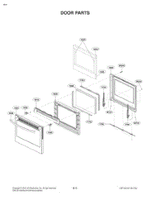 Door Parts parts for Lg Range FE1753LS from AppliancePartsPros.com