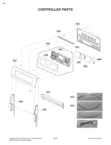 Controller Parts parts for Lg Range FE1773LS from AppliancePartsPros.com