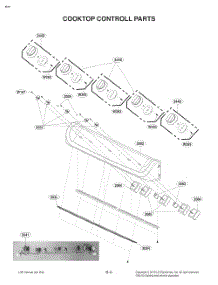 Cooktop Controll Parts parts for Lg Range FE1773LS from AppliancePartsPros.com