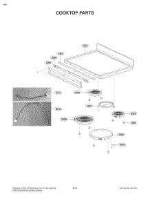 Cooktop Parts parts for Lg Range FE1773LS from AppliancePartsPros.com