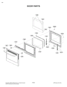 Door Parts parts for Lg Range FG4763LS from AppliancePartsPros.com