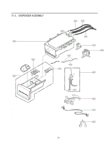 Dispenser Assembly parts for Lg Washer FH3H2CDNV2 from AppliancePartsPros.com