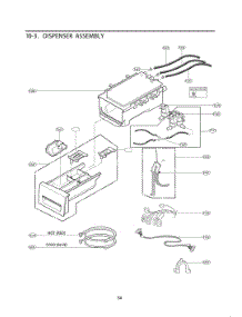 Dispenser Assembly parts for Lg Washer FH4E9CDYP7 from AppliancePartsPros.com
