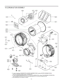 Drum And Tub Assembly parts for Lg Washer FH4G2CDNV1 from AppliancePartsPros.com
