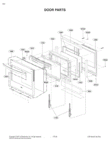 Door Parts parts for Lg Range FS1748LS from AppliancePartsPros.com