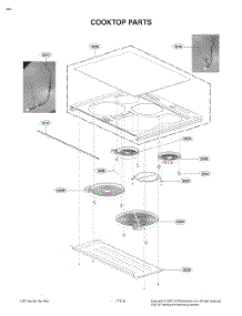 Cooktop Parts parts for Lg Range FS1775LS from AppliancePartsPros.com